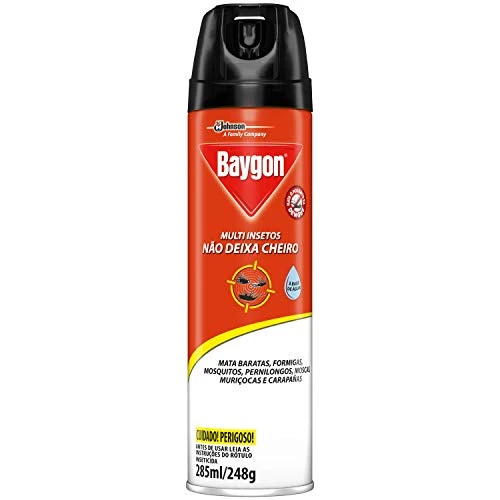 INSETICIDA AEROSSOL MULTI INSETOS BAYGON FRASCO 285ML