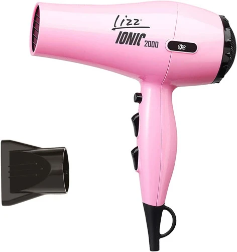 SECADOR DE CABELOS IONIC ROSA LIZZ PROFESSIONAL 110V 1800W