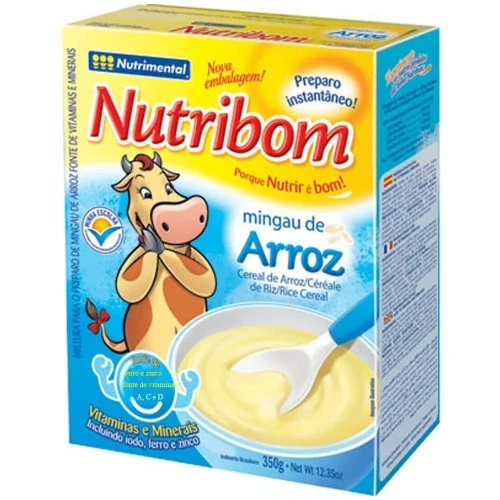 MINGAU DE ARROZ NUTRIBOM