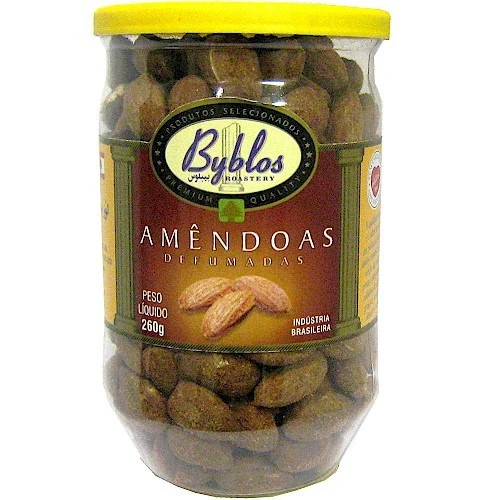 AMÊNDOA TORRADA E SALGADA BYBLOS 260G