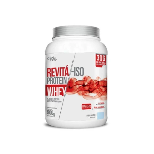 WHEY REVITA ISOLADO NEUTRO CHÁ MAIS ATLETAS PRAT ATIV FÍSICA