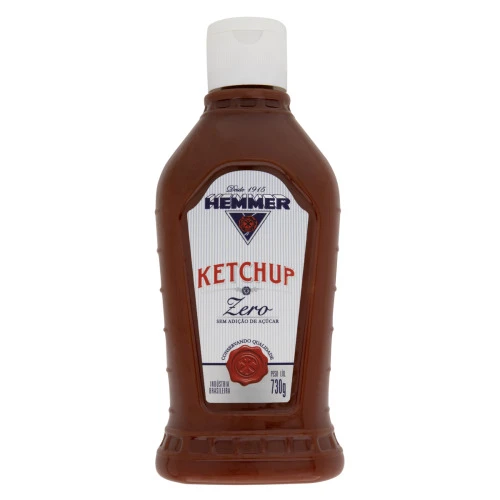 KETCHUP TRADICIONAL HEMMER ZERO SQUEEZE 730G