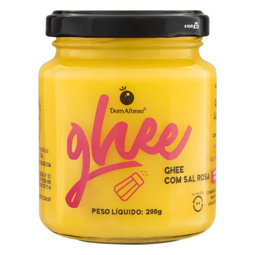 GHEE COM SAL ROSA DOM AFONSO VIDRO 200G