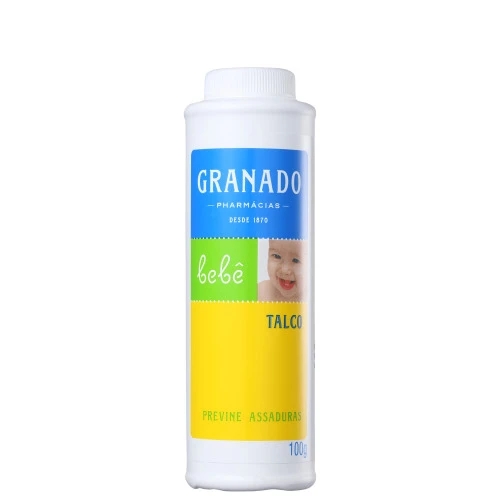 TALCO INFANTIL GRANADO BEBÊ 100G