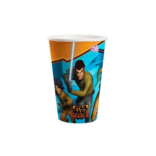 COPO PAPEL REGINA R800 COM 8 STAR WARS REBELS