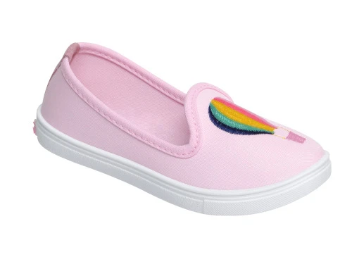 SAP INFANTIL FEM BORDADA ROSA BEBÊ SCALENO 32