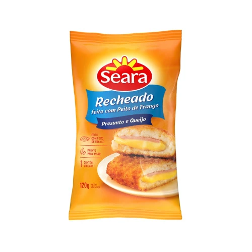 EMPANADO PRESUNTO E QUEIJO SEARA 120G