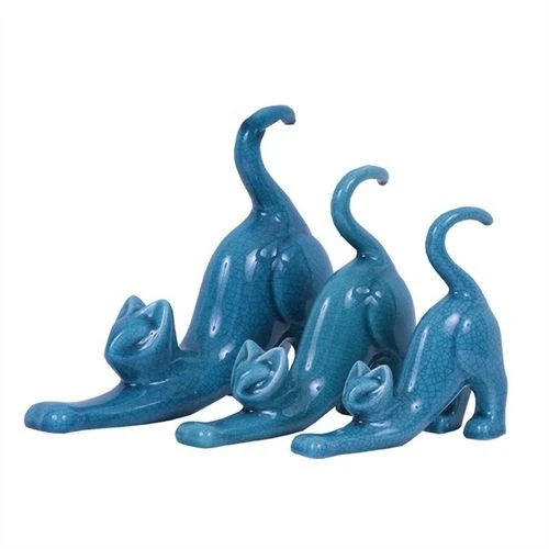 GATO RELAX BLUE G COD 6437 TREVISAN CONCEPT