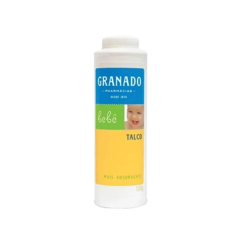 TALCO GRANADO BEBÊ FRASCO 100G