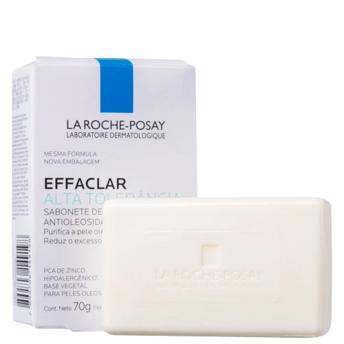 SABONETE EM BARRA FACIAL LA ROCHE POSAY EFFACLAR ALTA TOLERÂNCIA 70G