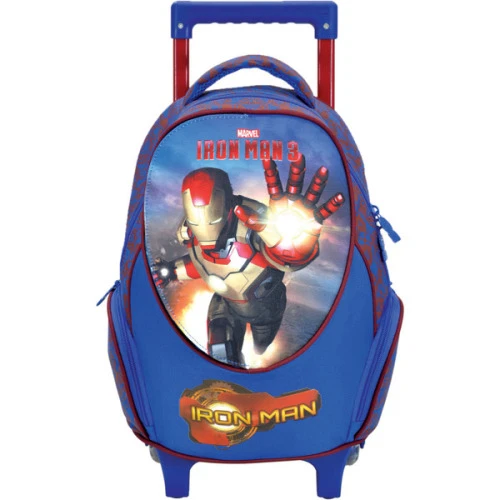 MOCHILA DE CARRINHO MÉDIA BATMAN FACES XERYUS