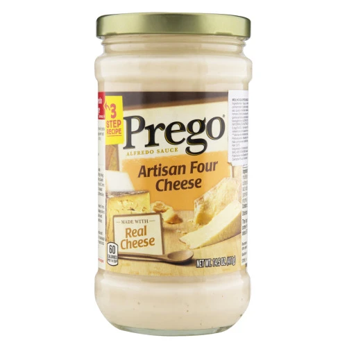 MOLHO QUATRO QUEIJOS PREGO VIDRO 411G