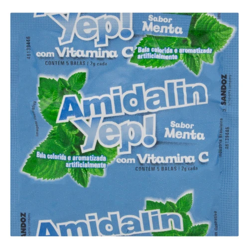BALA MENTA AMIDALIN YEP ENVELOPE 5 UNIDADES