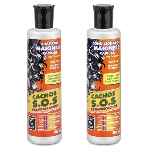 KIT SH CO SOFTFIX 300ML MAIONESE