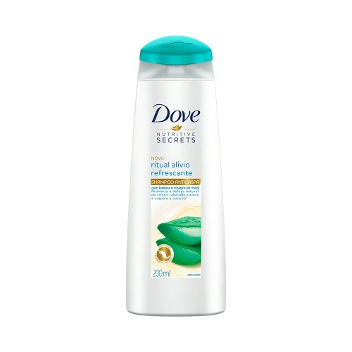SHAMPOO DOVE RITUAL ALÍVIO REFRESCANTE 200ML