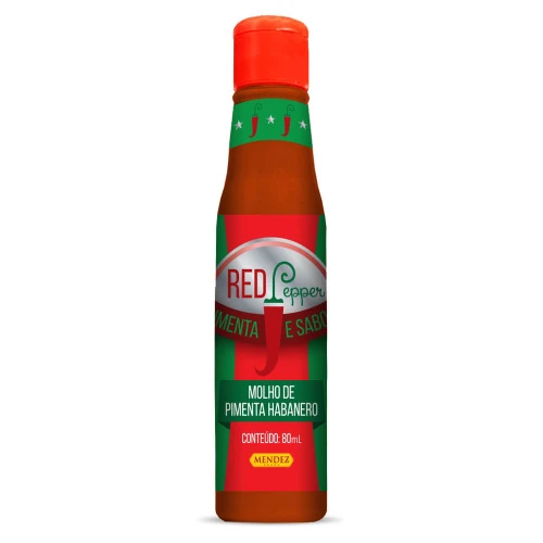MOLHO PIMENTA RED PEPPER MENDEZ 80ML TRADICIONAL