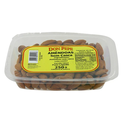 AMÊNDOA D PEPE SEM CAROCO BD