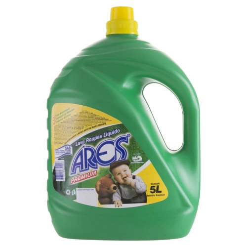 LAVA ROUPAS LÍQUIDO ARES PREMIUM GALÃO 5L