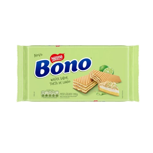 BISCOITO BONO WAFER LIMÃO 110G