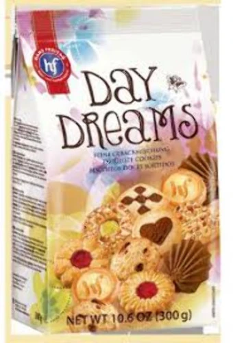 BISCOITOS DOCES SORTIDOS 300G DAY DREAMS CAIXA 10 UNI
