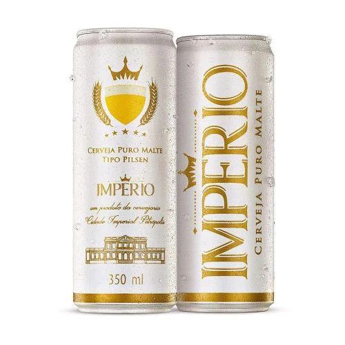 CERVEJA IMPERIO 350ML LT PURO MALTE