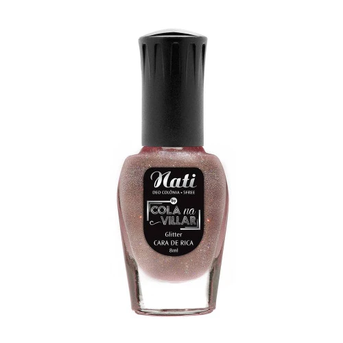ESMALTENATI PERF C NA VILLAR GLITER 8ML CAR