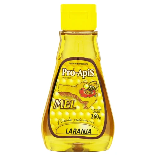 MEL FLORADA DE LARANJEIRA PRÓ APIS SQUEEZE 260G