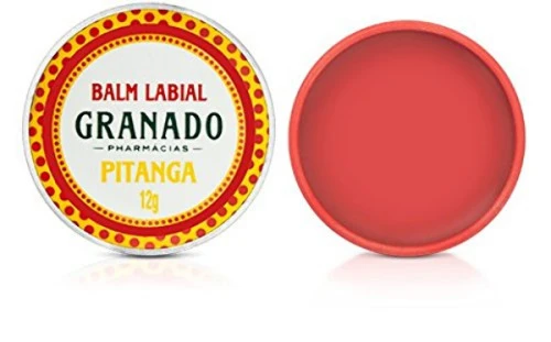 LINHA FRUTAS GRANADO BALM LABIAL PITANGA 12 GR GRANADO FRUTAS COLLECTION BRAZILIAN CHERRY LIP BALM N