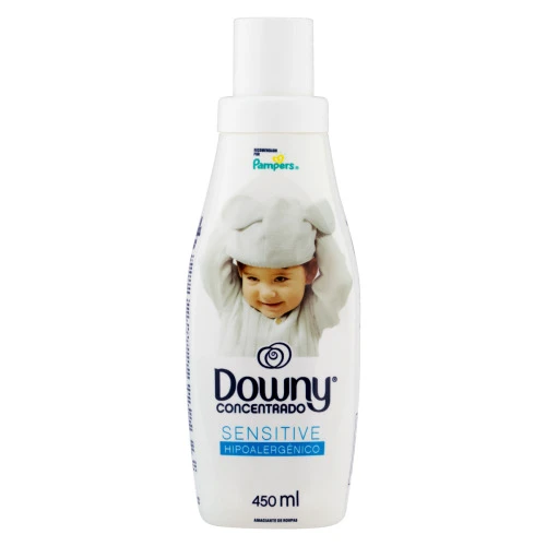 AMACIANTE DE ROUPA CONCENTRADO DOWNY SENSITIVE FRASCO 450ML