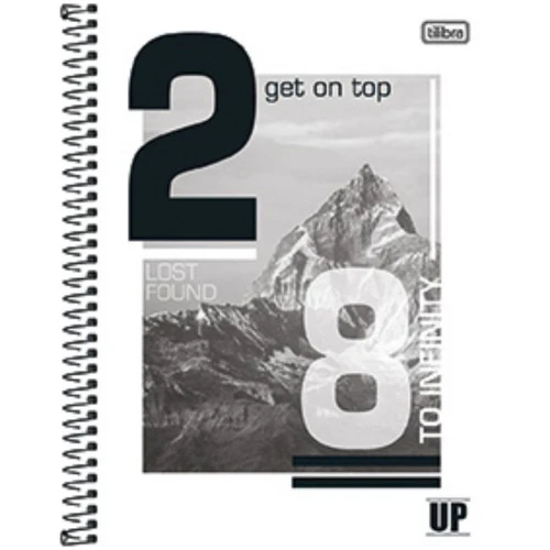 CADERNO CAPA DURA UP 80 FOLHAS