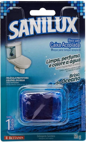 CAIXA ACOPLADA OCEANO SANILUX AZUL CLARO