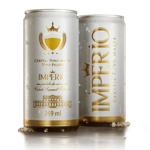 CERVEJA IMPÉRIO PURO MALTE LATA 269ML