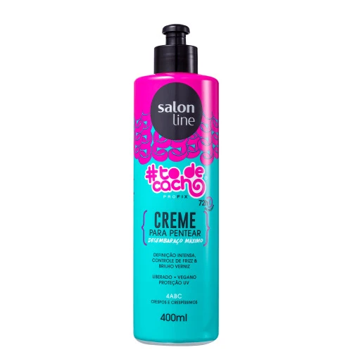 CREME PARA PENTEAR #TODECACHO PROFIX 4ABC SALON LINE 400ML