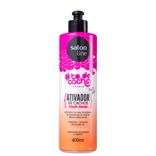 ATIVADOR DE CACHOS #TODECACHO PROFIX SALON LINE 400ML