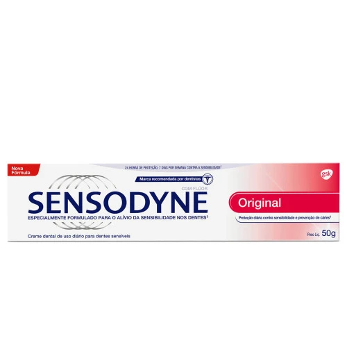 CREME DENTAL SENSODYNE ORIGINAL 50G