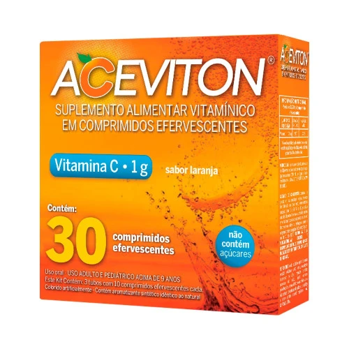 ACEVITON 1G CIMED 30 COMPRIMIDOS EFERVESCENTE