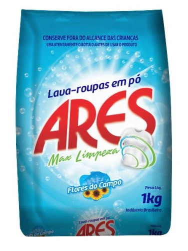 DETERGENTE PÓ ARES 1KG SACHE