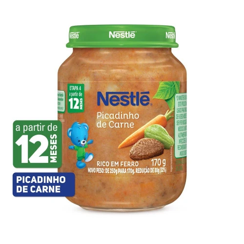 PAPINHA NESTLÉ PICADINHO DE CARNE 115G