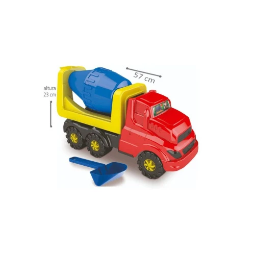 BRINQUEDOS CAMINHAO BETONEIRA GGB 5923
