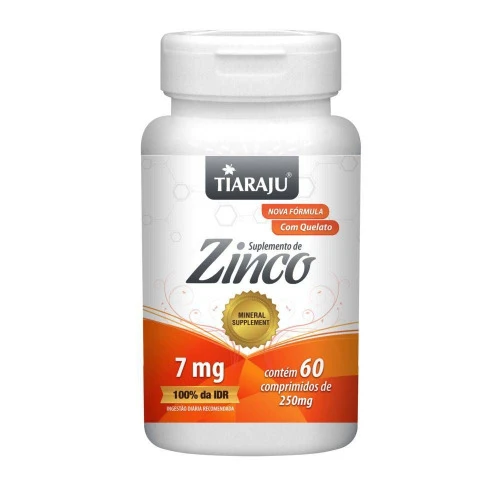 ZINCO 250MG 60CAPS TIARAJU
