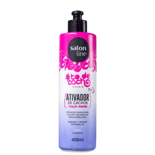 ATIVADOR DE CACHOS #TODECACHO PROFIX 3ABC SALON LINE 400ML