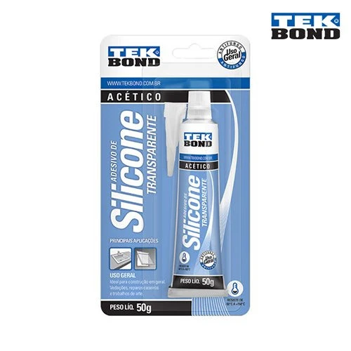 SILICONE EM BISNAGA 50GRS TEK BOND