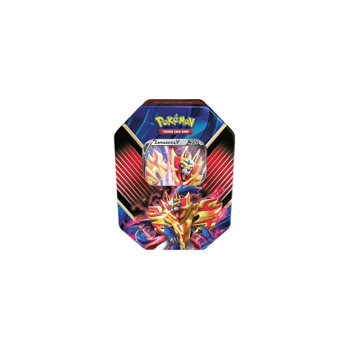 CARDS POKÉMON DECK LATA LENDAS DE GALAR ZAMAZENTA V COPAG