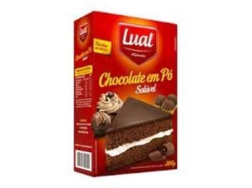 CHOCOLATE EM PÓ SOLUVEL LUAL