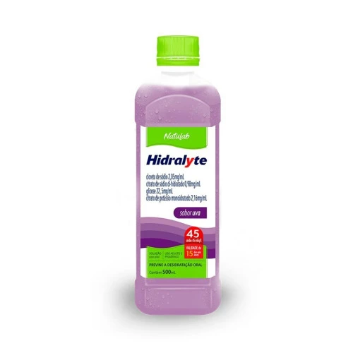 HIDRALYTE 45 SABOR UVA 500ML