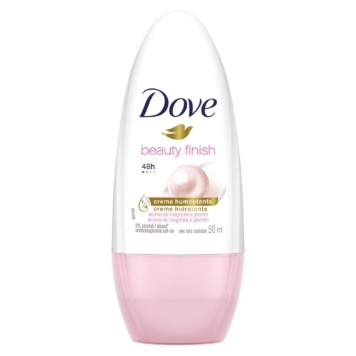 DESODORANTE ROLL ON DOVE BEAUTY FINISH 50ML