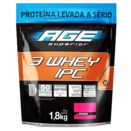 WHEY IPC MORANGO 1 8KG NUTRILATINA