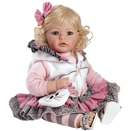BONECA BEBE REBORN ADORA DOLL CATS MEOW