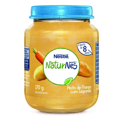 PAPINHA NESTLÉ NATURNES PEITO DE FRANGO COM LEGUMES 170G