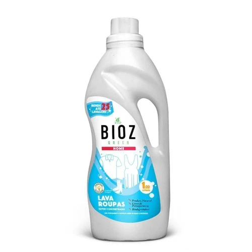 LAVA ROUPAS 1 LITRO BIOZ GREEN LINHA HOME